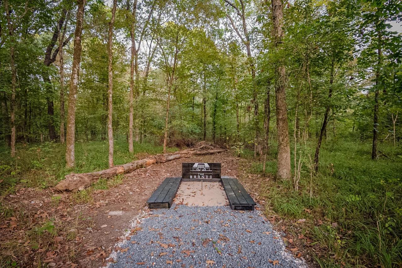 "The Barndo" 4Br Luxury Cabin, Hot Tub, Fire Pit, Bunks, Arcades, Playhouse! 브로큰보우 외부 사진